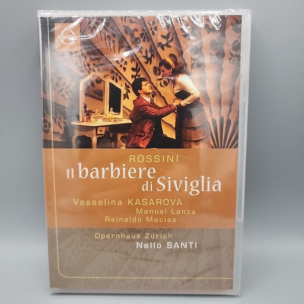 Rossini Il Barbiere di Siviglia Vesselina Kasarova, Manuel Lanza Sealed